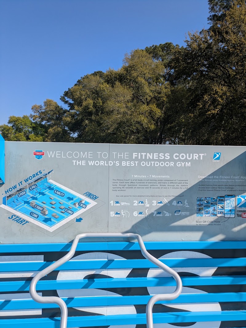 Photo of Outdoor workout fitness court